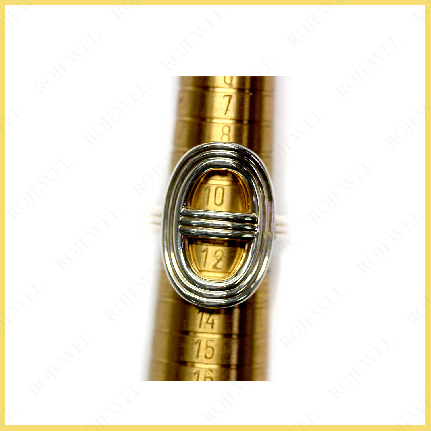 愛馬仕（Hermes）戒指改小尺寸前后對比