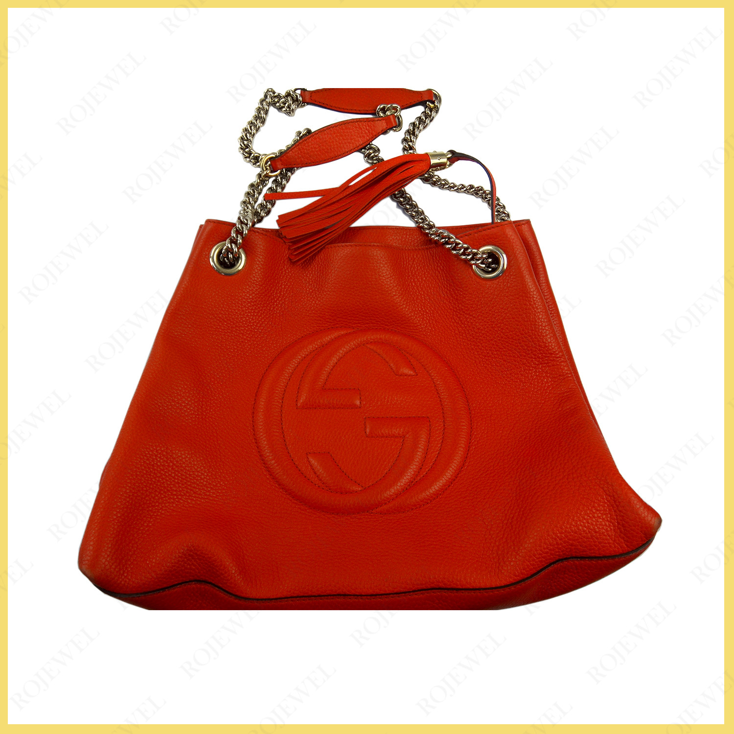 古馳（Gucci）包面發(fā)白處補色修復