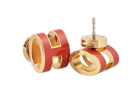 愛馬仕耳釘氧化